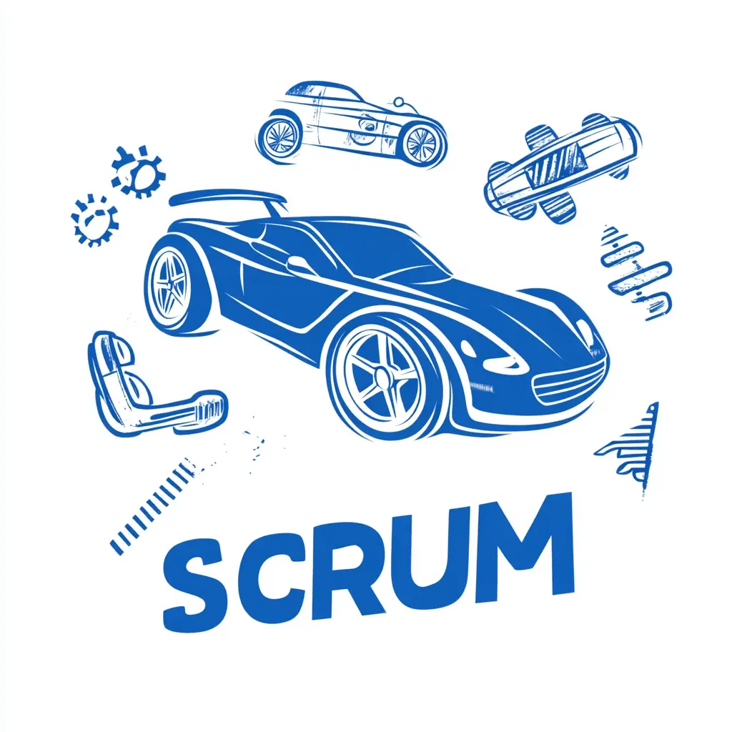 Abbildung: Agiles Projektmanagement – SCRUM